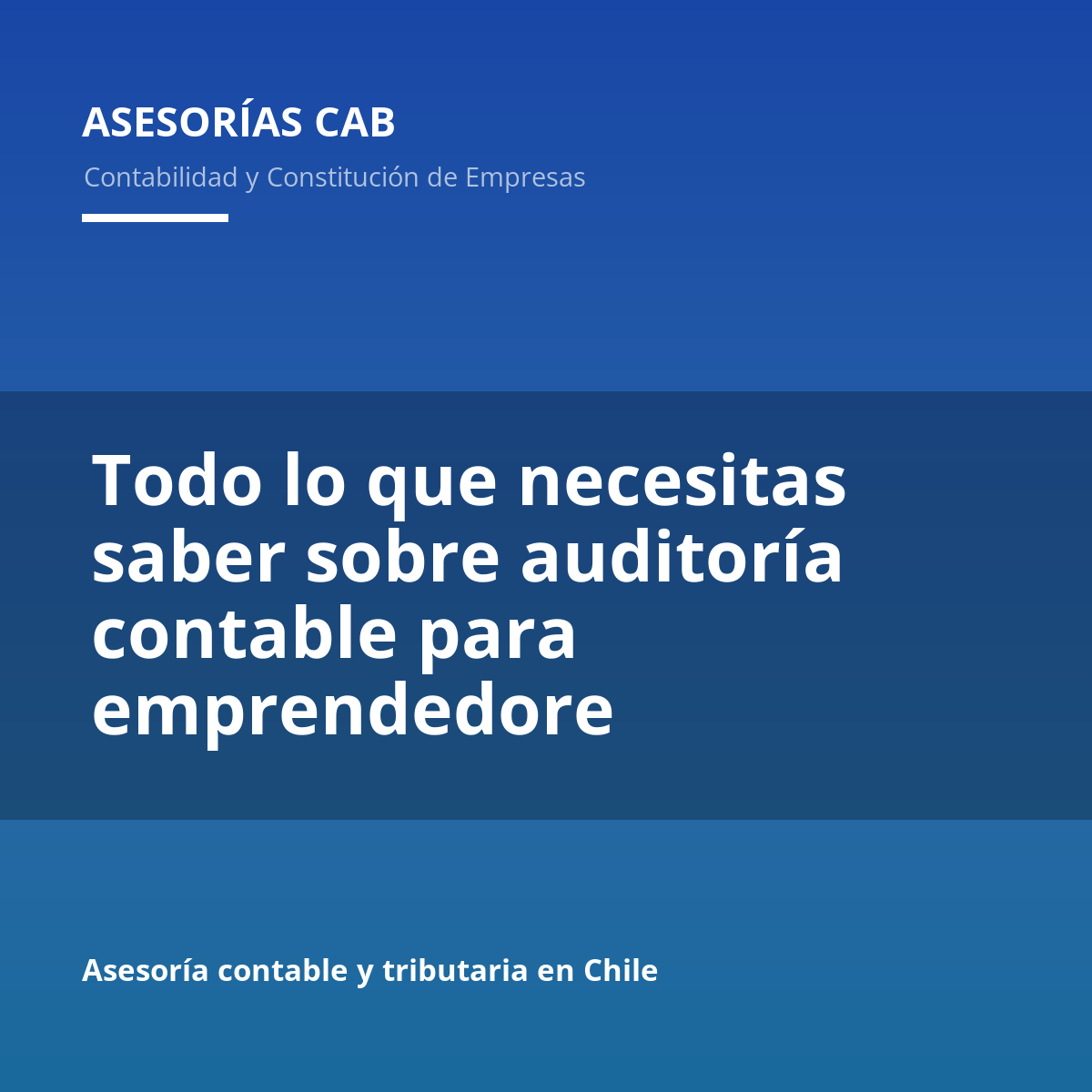 Todo lo que necesitas saber sobre auditoría contable para emprendedore