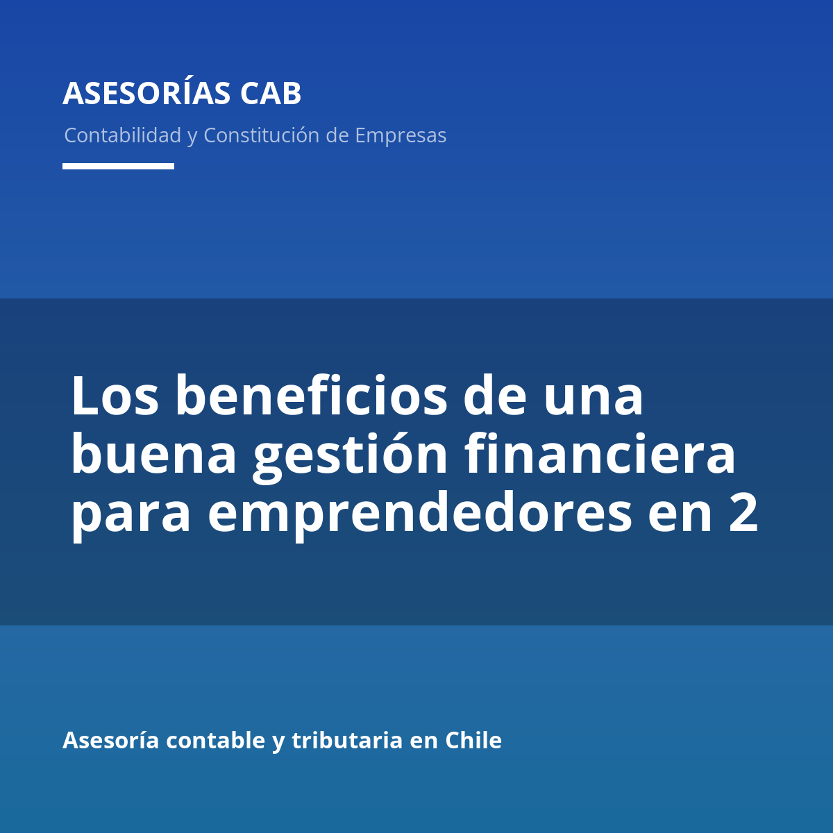 Los beneficios de una buena gestión financiera para emprendedores en 2
