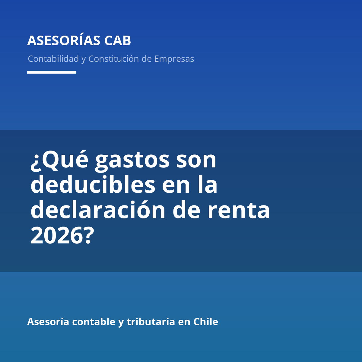 ¿Qué gastos son deducibles en la declaración de renta 2026?