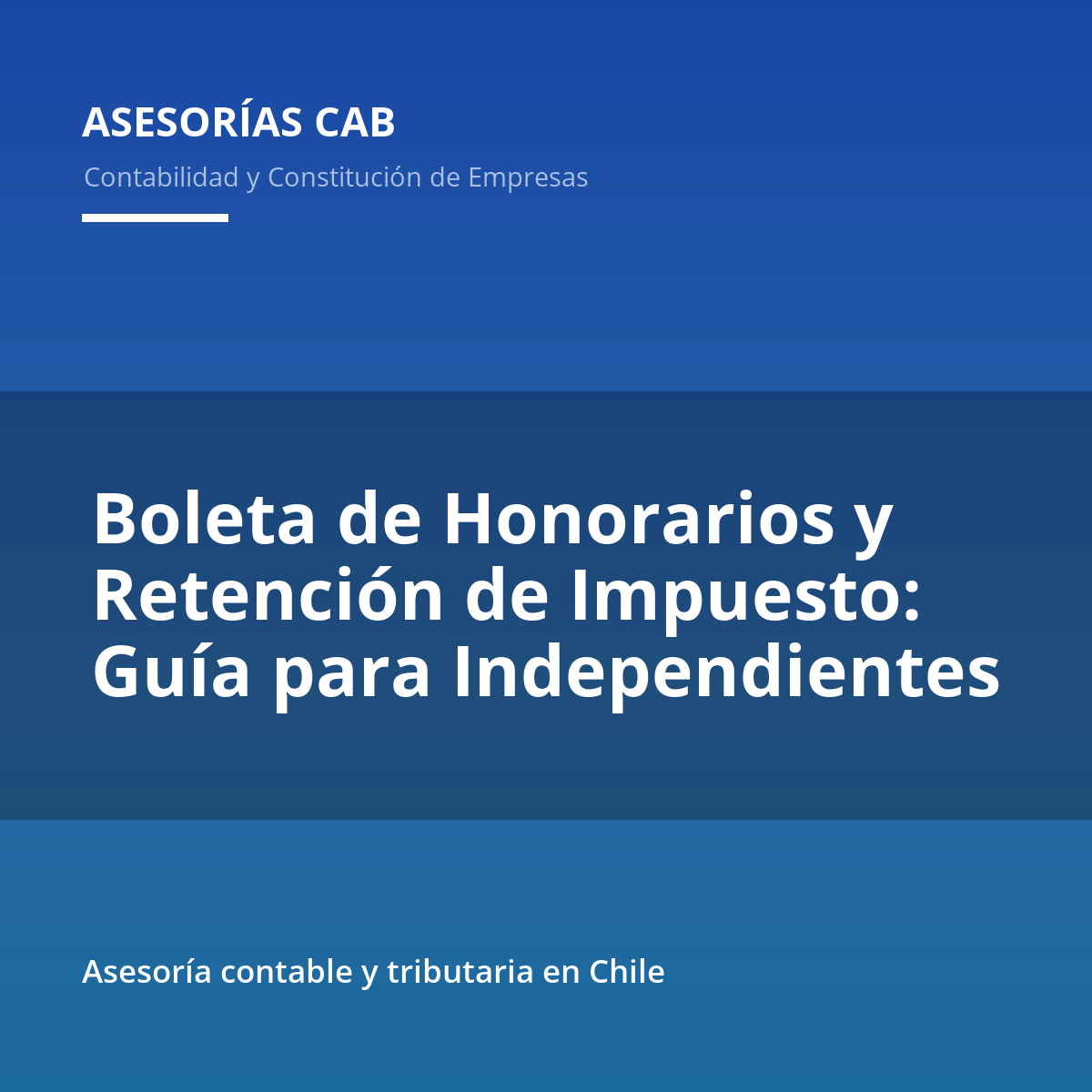 Boleta de Honorarios y Retención de Impuesto: Guía para Independientes